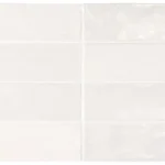 Equipe Mallorca White szatén csempe 6,5x20 cm