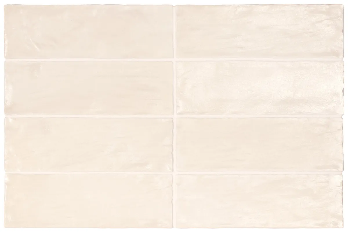 Equipe Mallorca Cream szatén csempe 6,5x20 cm
