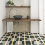 Equipe Bauhome Band Cold matt dekorcsempe 20x20 cm