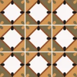 Equipe Bauhome Korola Warm matt dekorcsempe 20x20 cm