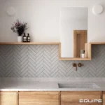Equipe Costanova Grey matt csempe 5x20 cm