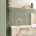 Equipe Costanova Praia Tansy Green matt csempe 5x20 cm