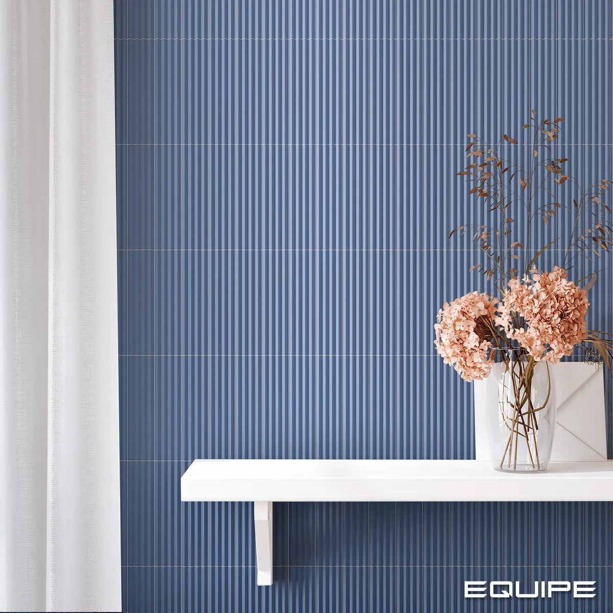 Equipe Costanova Praia Banyan Blue matt csempe 5x20 cm