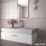 Equipe Costanova Praia Pink Stony matt csempe 5x20 cm