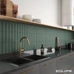 Equipe Vibe In Newport Green matt csempe 6,5x20 cm