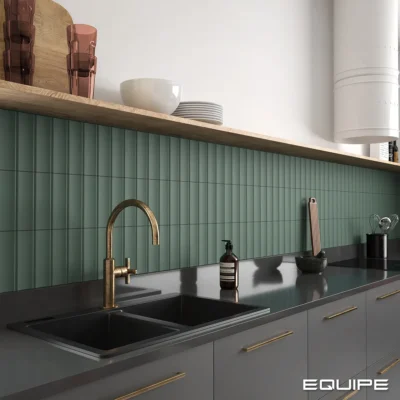 Equipe Vibe In Newport Green matt csempe 6,5x20 cm