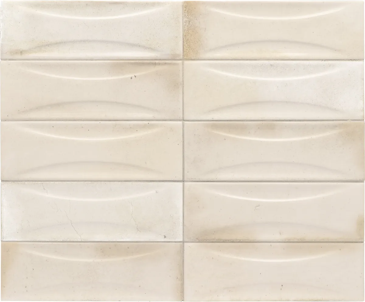 Equipe Hanoi Arco White fényes csempe 6,5x20 cm