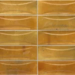 Equipe Hanoi Arco Caramel fényes csempe 6,5x20 cm
