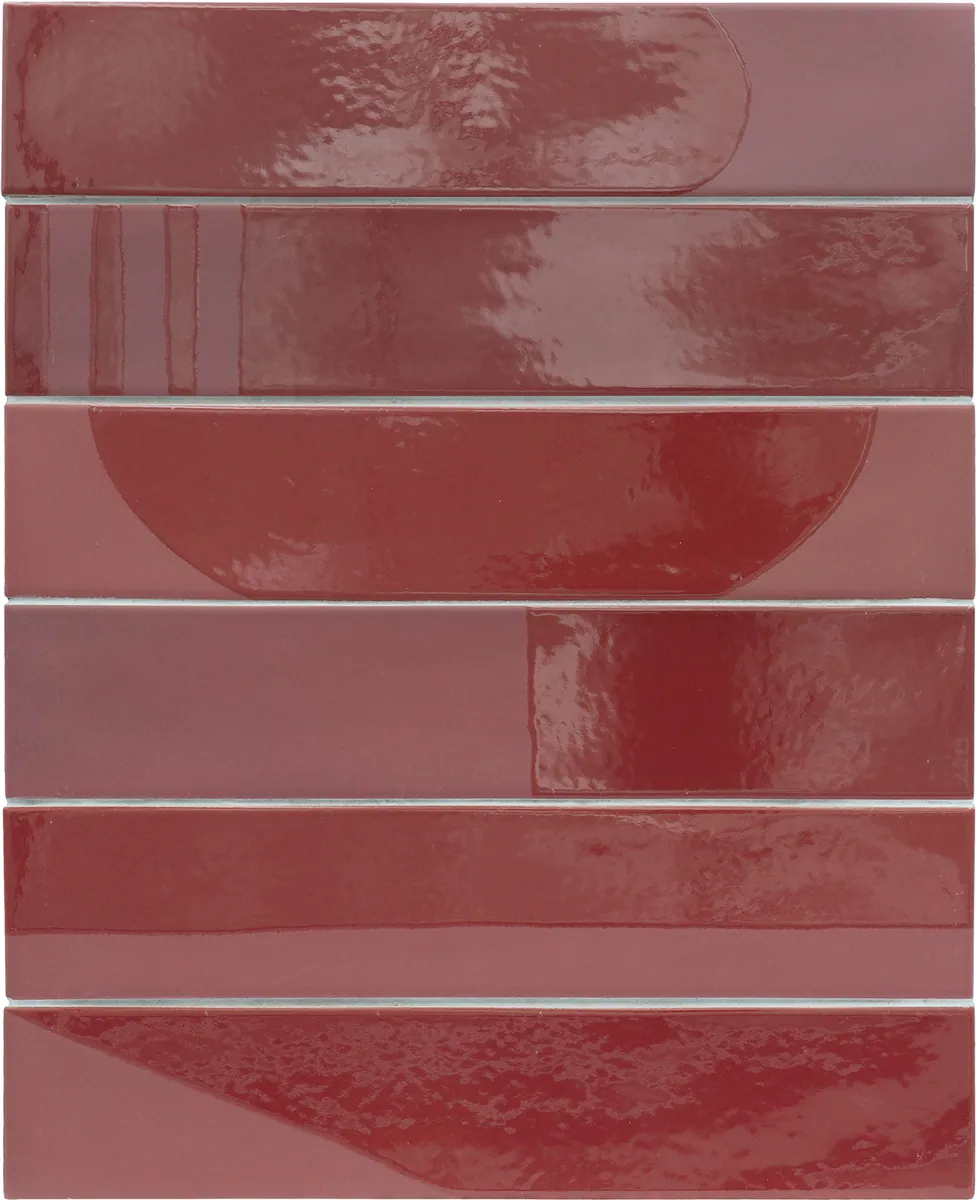 Equipe Wadi Decor Garnet matt dekorcsempe 6x30 cm