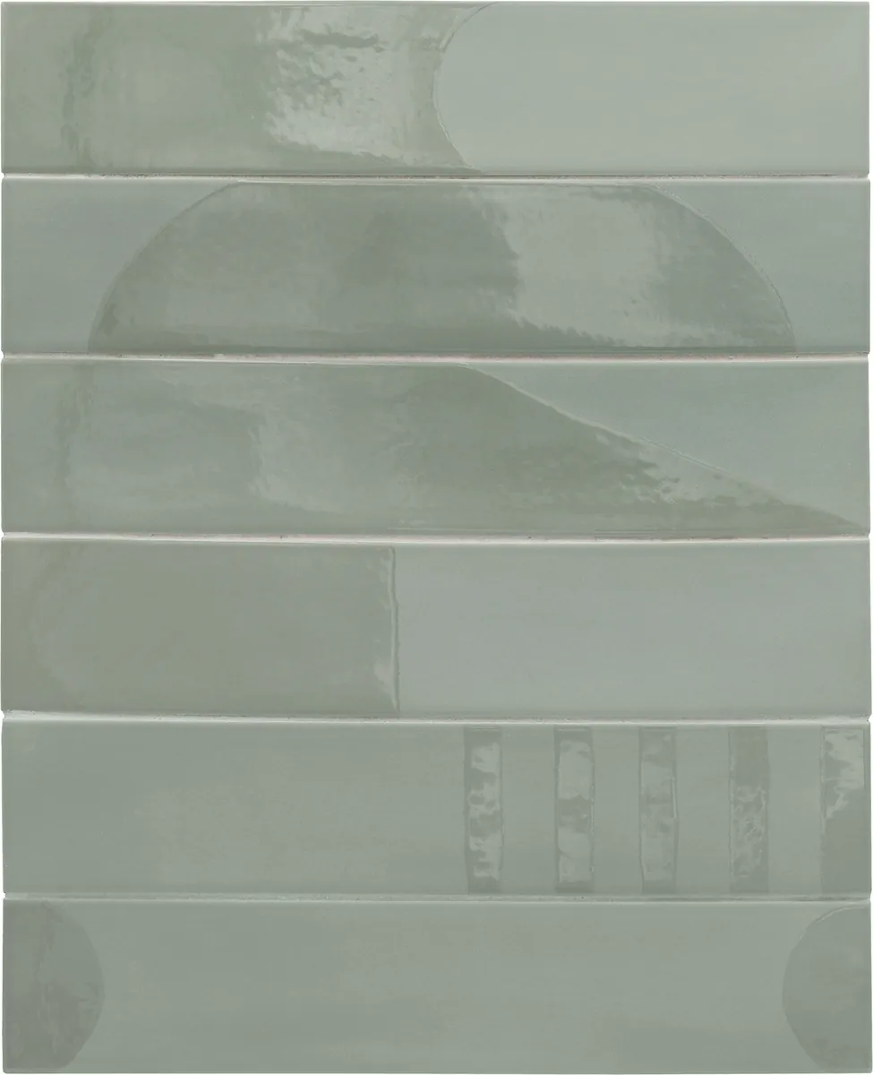 Equipe Wadi Decor Mint matt dekorcsempe 6x30 cm