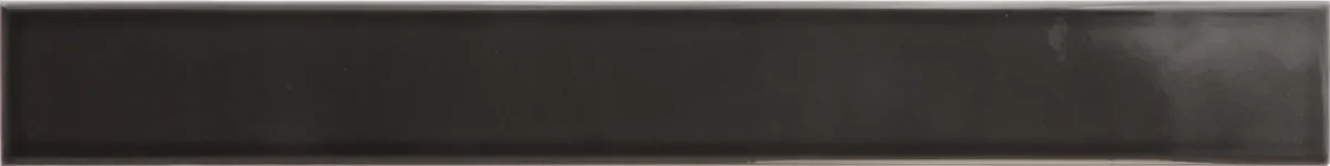 Equipe Vitral Black fényes csempe 5x40 cm