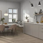 Emigres Bergen csempe enteriőrben