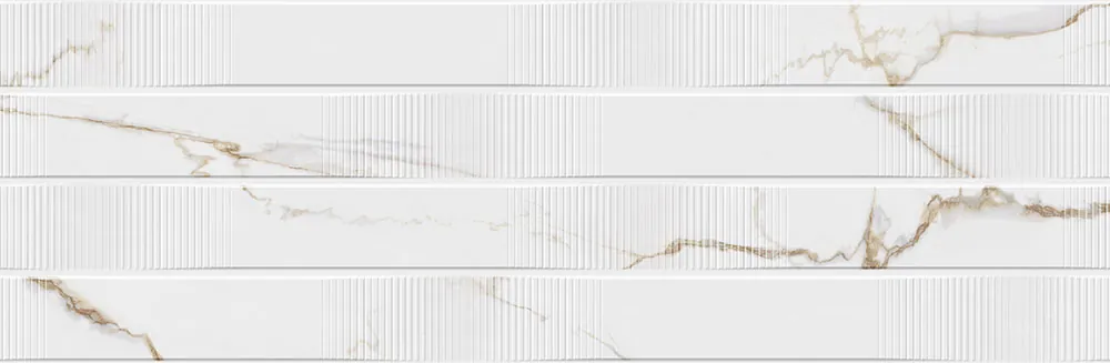 Emigres Alba Gold matt dekorcsempe 25x75 cm