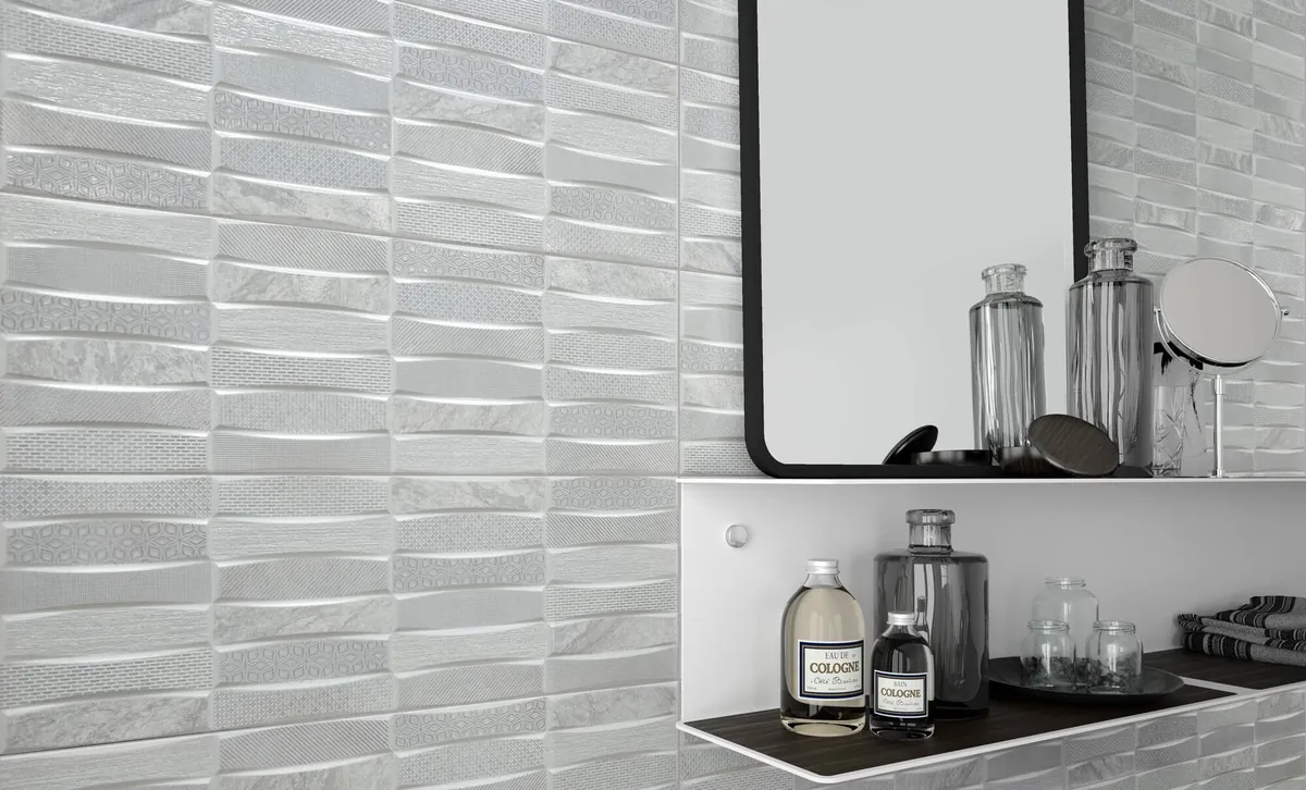 Emigres Teide Muro – Teide XL Blanco fényes csempe 25x75 cm