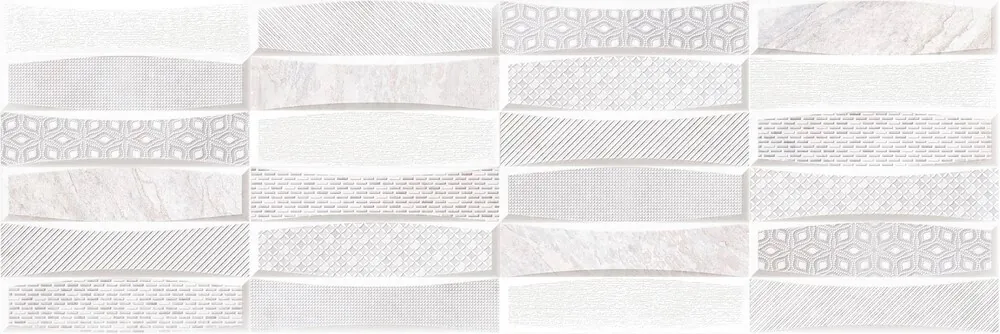 Emigres Teide XL Blanco fényes csempe 25x75 cm