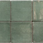 Equipe Altea Pine Green fényes csempe 10x10 cm