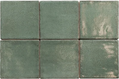 Equipe Altea Pine Green fényes csempe 10x10 cm