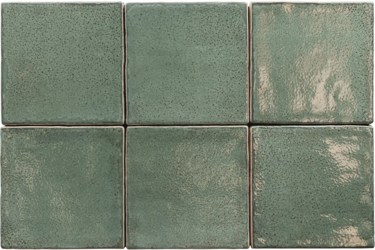 Equipe Altea Pine Green fényes csempe 10x10 cm
