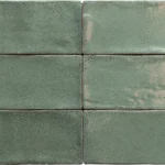 Equipe Altea Pine Green fényes csempe 7,5x15 cm