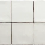 Equipe Altea White fényes csempe 10x10 cm