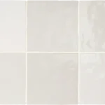 Equipe Artisan White fényes csempe 13,2x13,2 cm