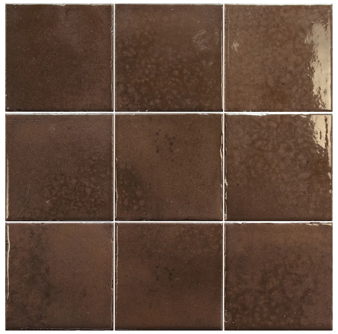Equipe Bohemian Coffee Quartz fényes csempe 10x10 cm