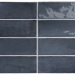 Equipe Coco Blue Night fényes csempe 5x15 cm