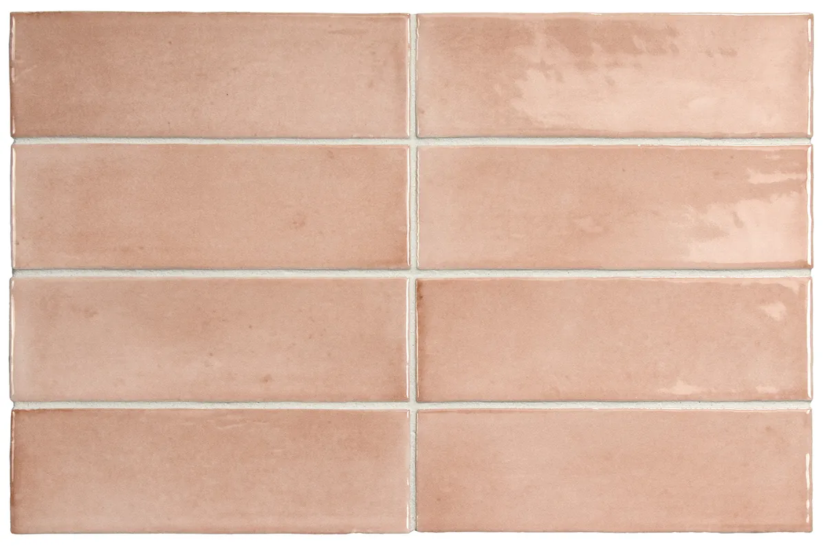 Equipe Coco Orchard Pink fényes csempe 5x15 cm