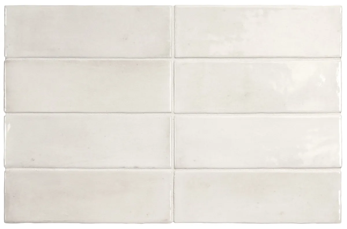 Equipe Coco White fényes csempe 5x15 cm