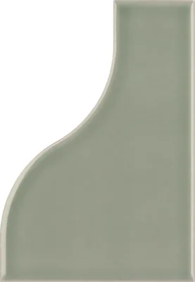 Equipe Curve Aquarium fényes csempe 8,3x12 cm
