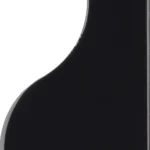 Equipe Curve Black fényes csempe 8,3x12 cm