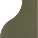 Equipe Curve Garden Green matt csempe 8,3x12 cm