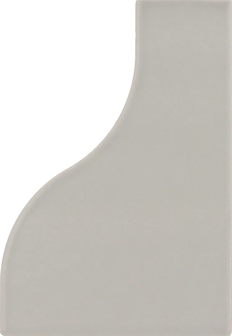 Equipe Curve Grey matt csempe 8,3x12 cm