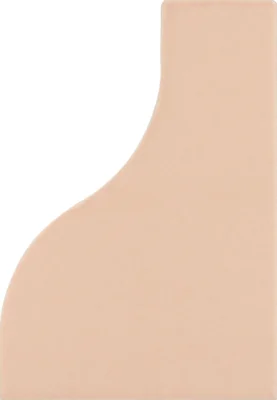 Equipe Curve Pink matt csempe 8,3x12 cm