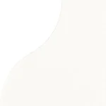 Equipe Curve White matt csempe 8,3x12 cm