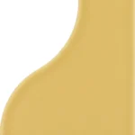 Equipe Curve Yellow matt csempe 8,3x12 cm