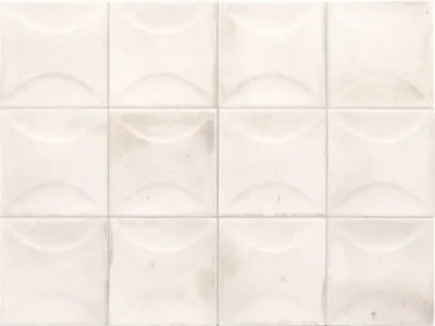 Equipe Hanoi Arco White fényes csempe 10x10 cm
