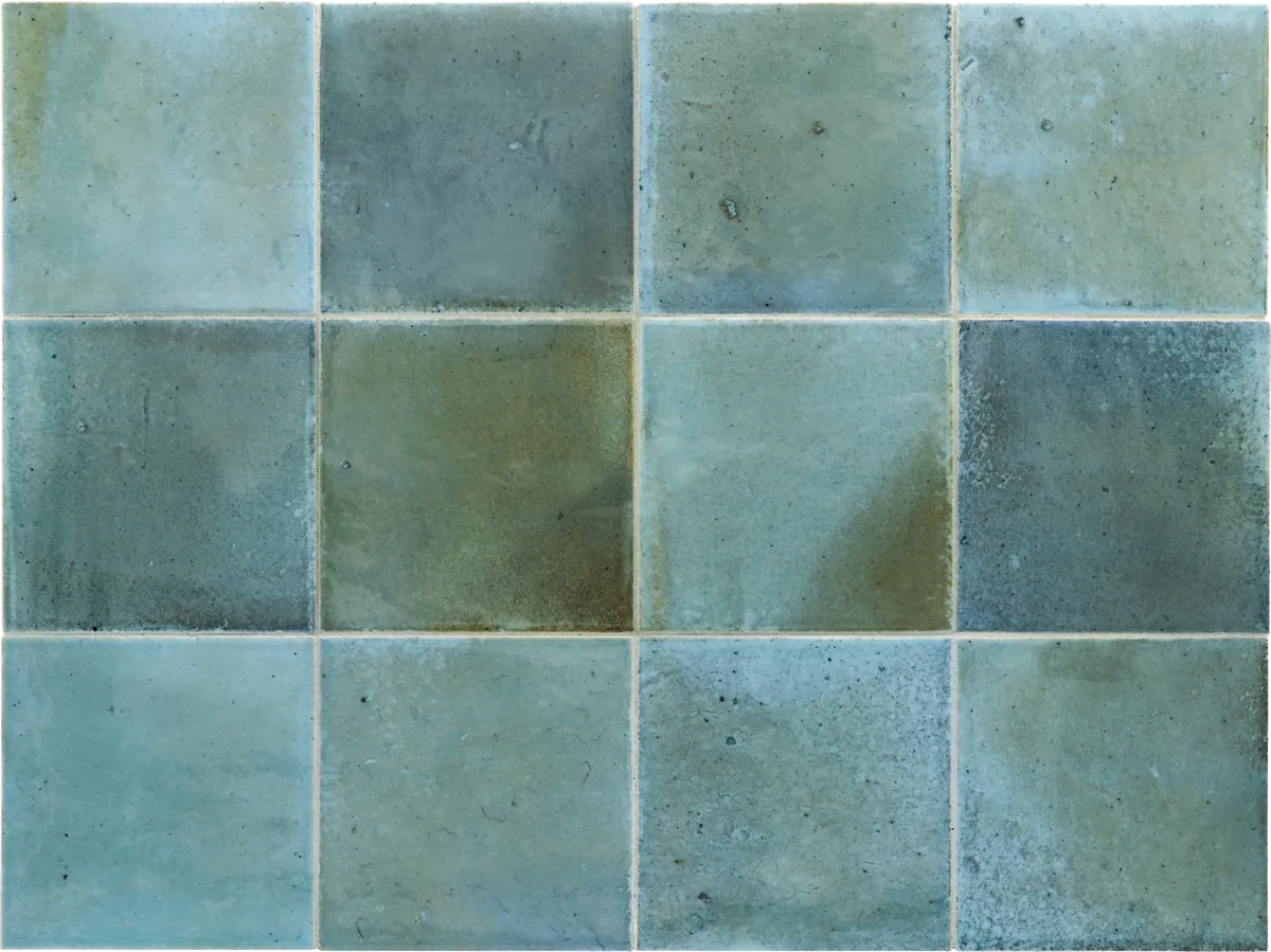 Equipe Hanoi Sky Blue fényes csempe 10x10 cm