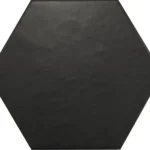 Equipe Hexatile Negro matt járólap 17,5x20 cm