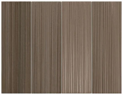 Equipe Hikari Decor Brown matt dekorcsempe 6x18,6 cm
