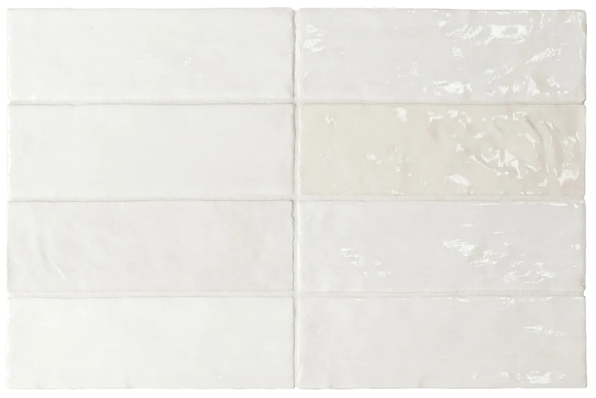 Equipe La Riviera Blanc fényes csempe 6,5x20 cm
