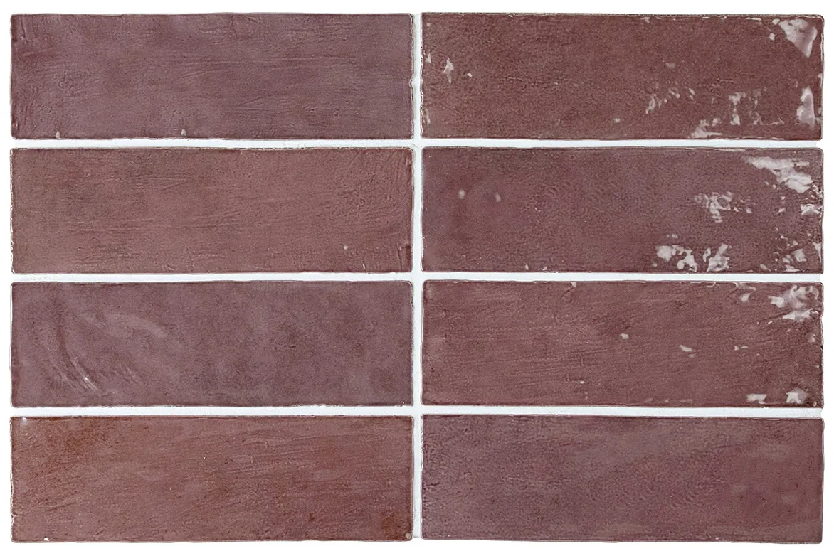 Equipe La Riviera Juneberry fényes csempe 6,5x20 cm