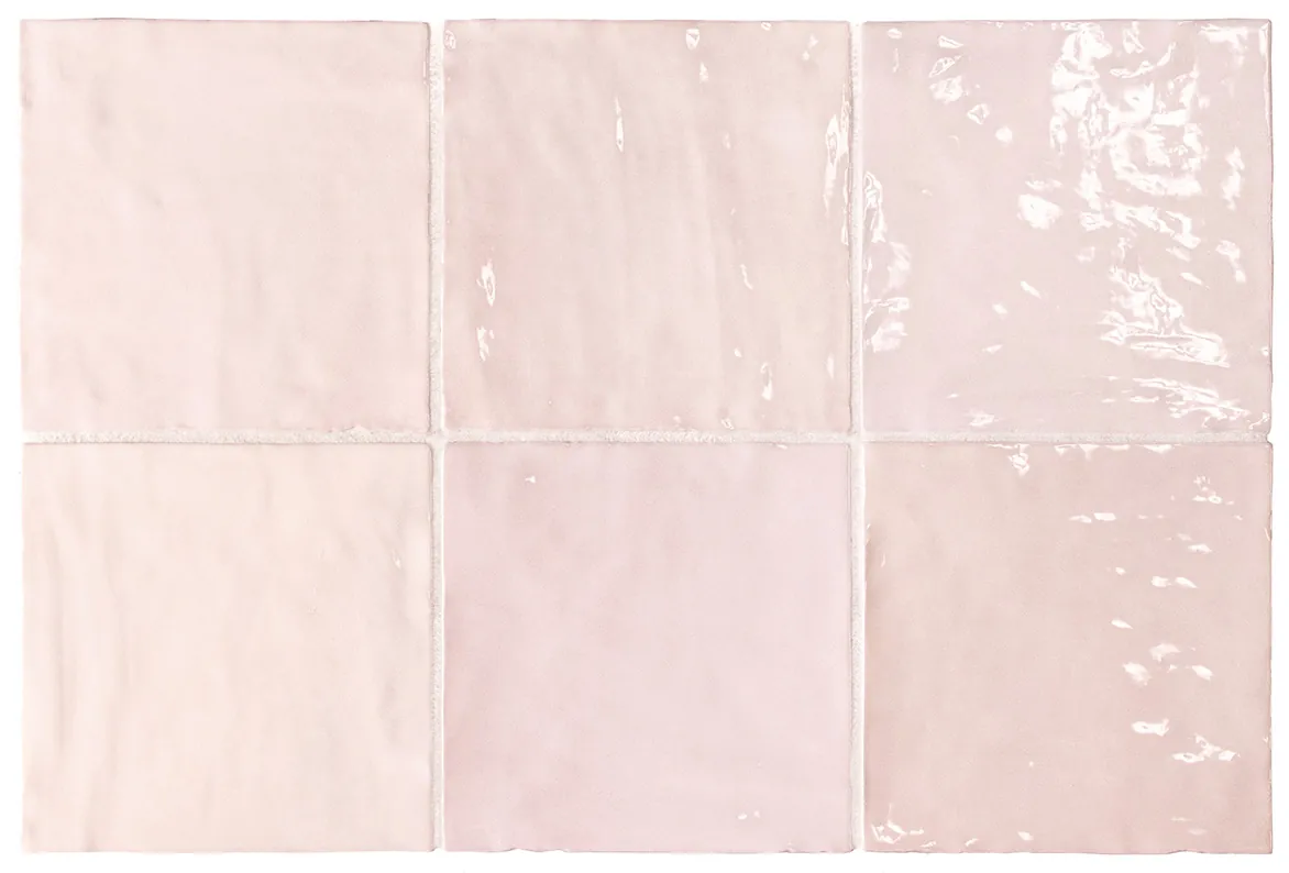 Equipe La Riviera Rose fényes csempe 13,2x13,2 cm