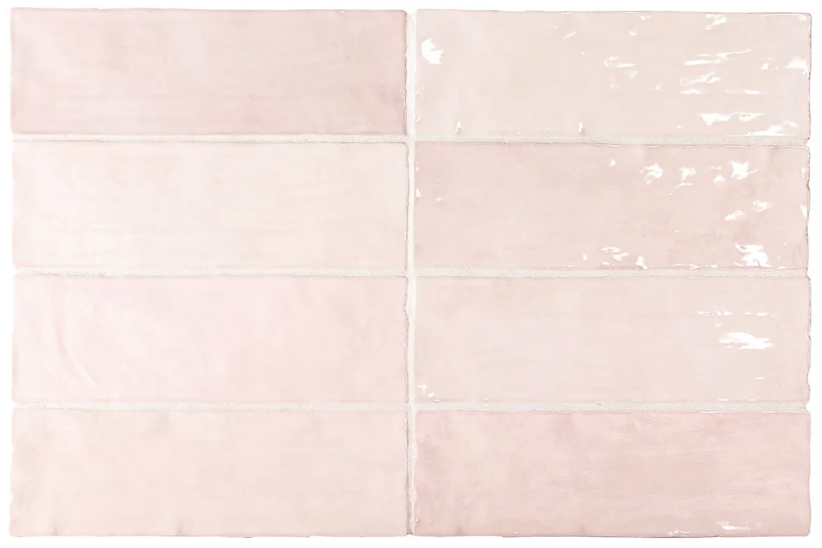 Equipe La Riviera Rose fényes csempe 6,5x20 cm