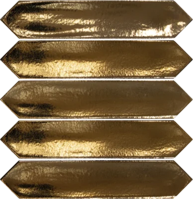 Equipe Lanse Gold fényes csempe 5x25 cm