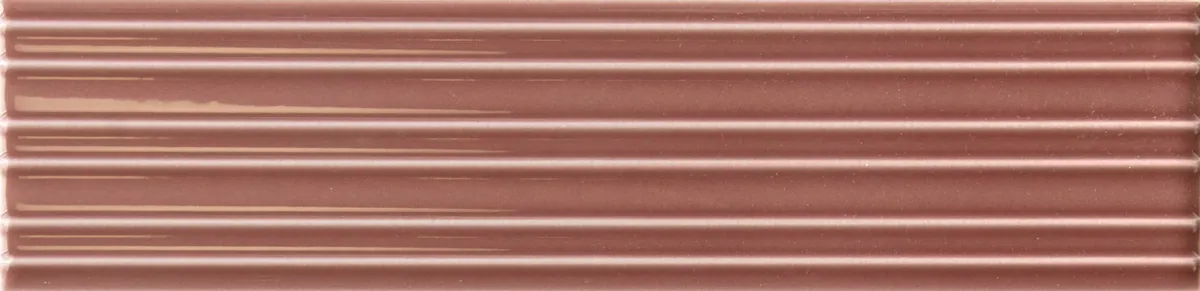 Equipe Lumina Rivia Roan Rouge fényes csempe 6x24,6 cm