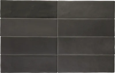 Equipe Magma Black Coal matt csempe 6,5x20 cm