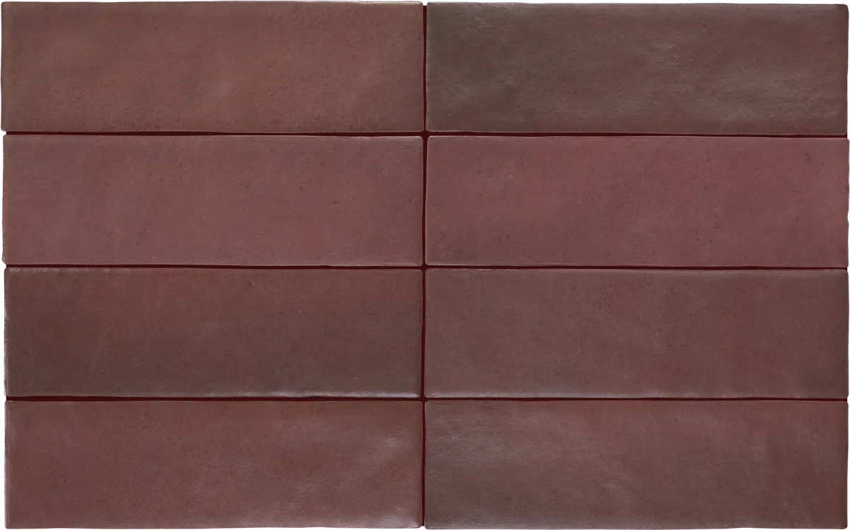 Equipe Magma Burgundy matt csempe 6,5x20 cm