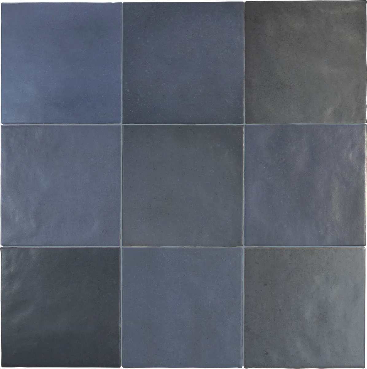 Equipe Magma Sea Blue matt csempe 13,2x13,2 cm