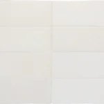 Equipe Magma White matt csempe 6,5x20 cm